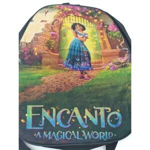 Encanto A Magical World 3 Pocket 16 Inch Backpack With Small Case
